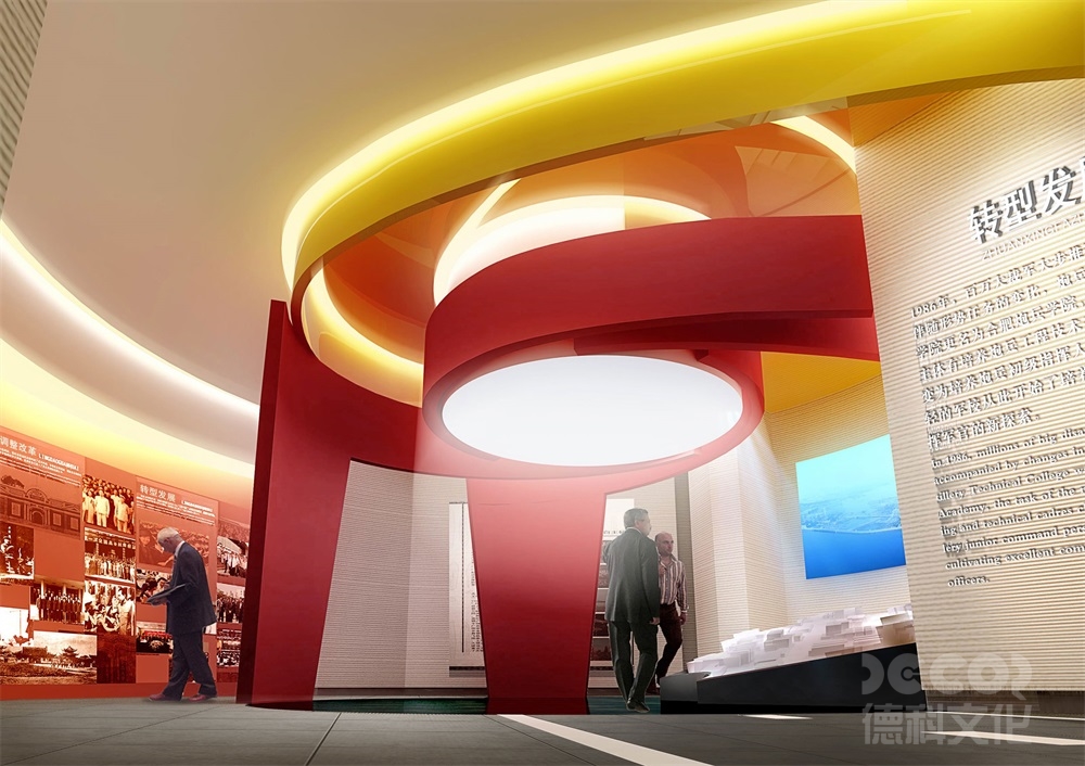 黨政展廳設(shè)計(jì)中的展示效果應(yīng)如何營造氛圍？