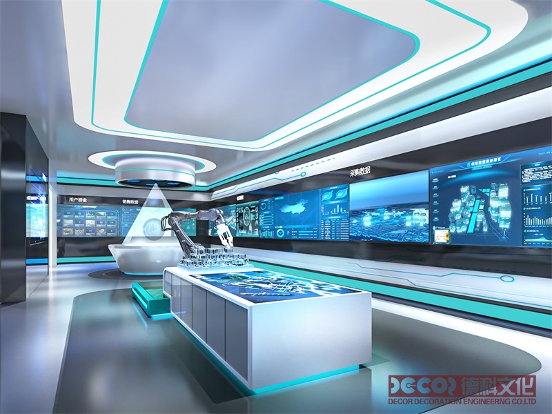 智能化系統在數字展廳裝修中的應用與展示效果提升