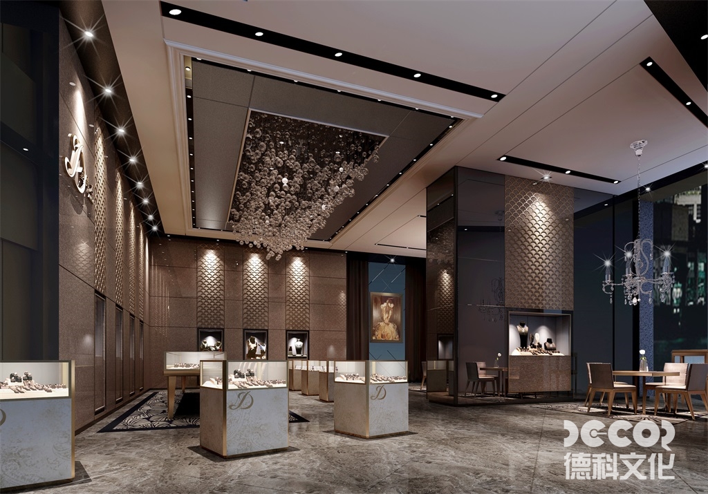 高端奢侈品展覽廳設計布局方案